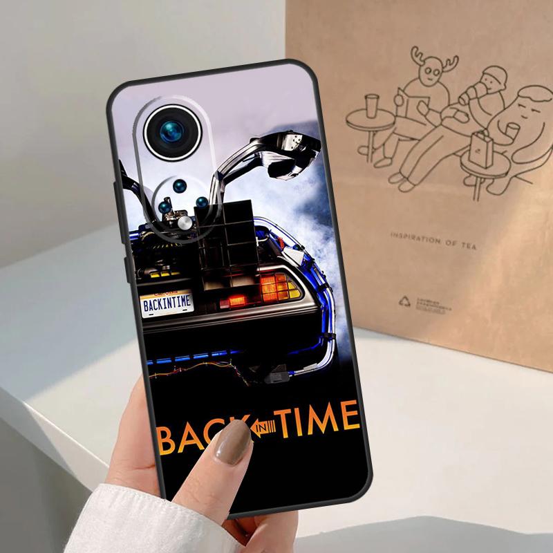 Back To The Future Time Machine For Honor Magic 8 5 6 7 Pro Case For Honor 400 200 Lite 50 70 90 X8c X8b X9a X9b X9c X9d Win