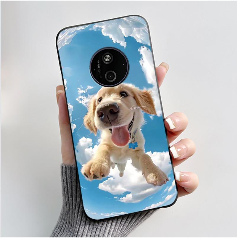 Casing For Nokia 125 110 4G 2024 HMD 110 Case Aesthetic Luxury Cute Cool Boys Girls Soft Silicone Black Matte Phone Cover Shell