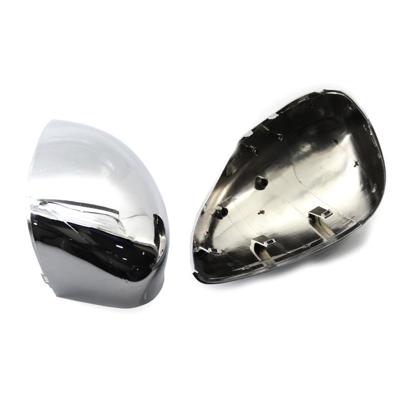 1 Pair of Side Mirror Cover Door Wing Mirror Cover Rearview Mirror Cap for Ford Fiesta MK7 2008-2017 1594522 Side Mirror Cover