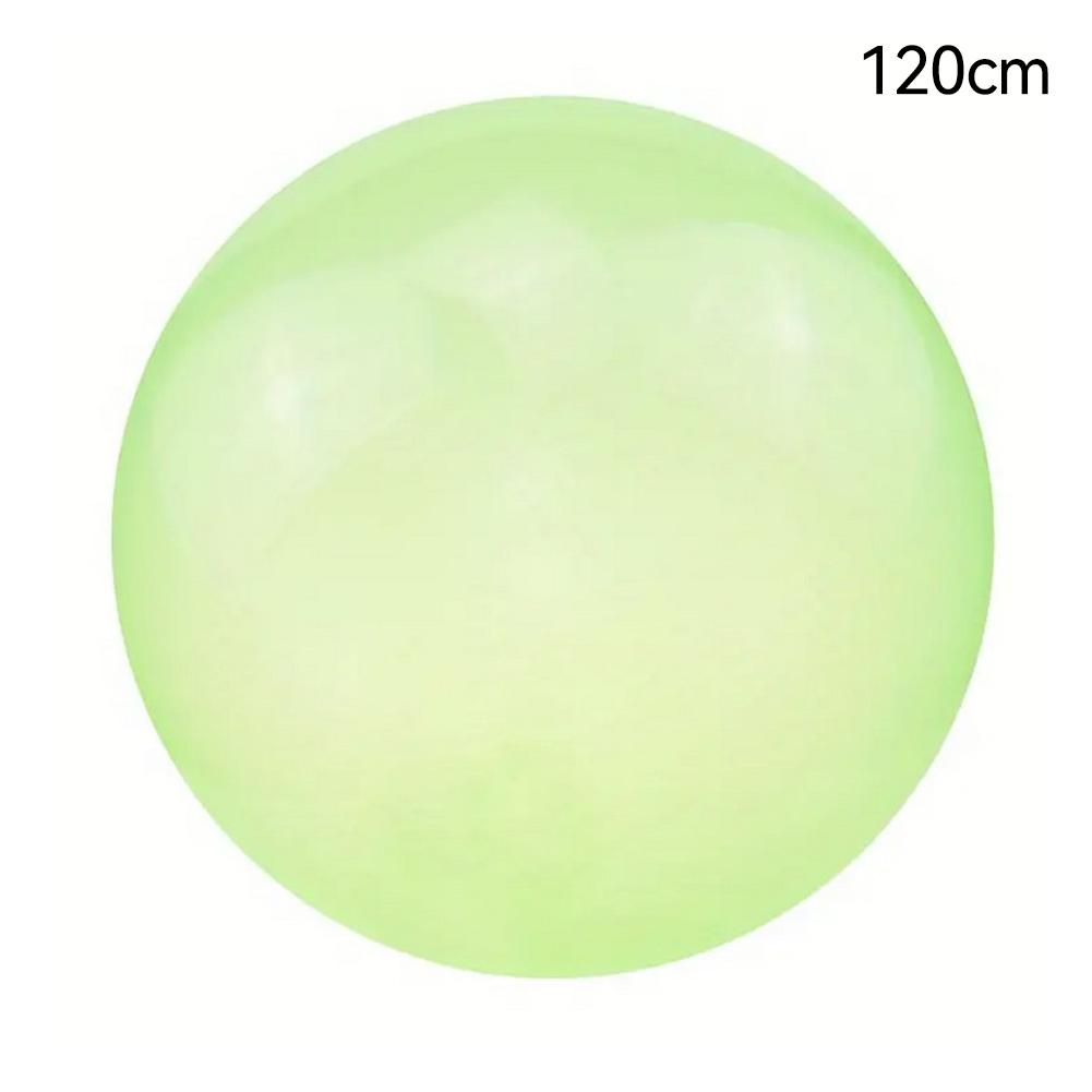 

Детский открытый мягкий воздушный наполненный водой прозрачный пузырьковый шар надувной шарик игрушка веселая игра для вечеринки отличные подарки для детей 120cm зелёный