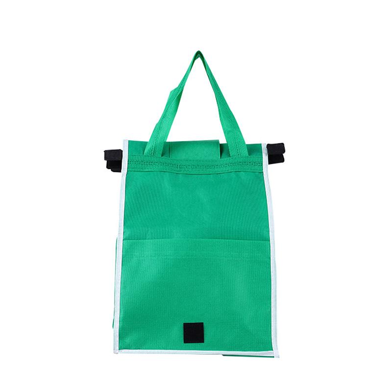 Supermarket Shopping Bag Eco Friendly Trolley Tote Thicken Cart Bags Handbags
