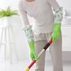 Latex Rubber Dish Washing Gloves Velvet Elastic Cuffs Housework Gloves Long Sleeve Waterproof Winter Cleaning Gloves Kitchen