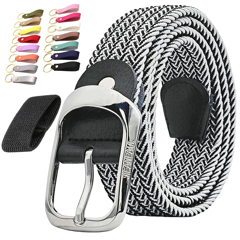 

[JIFANPAUL] ремень мужской сетчатый ремень резиновый ремень для гольфа женский студенческий удлиненный эластичный ремень большой размер повседневный свободный размер деловой джентльмен эластичный ремень