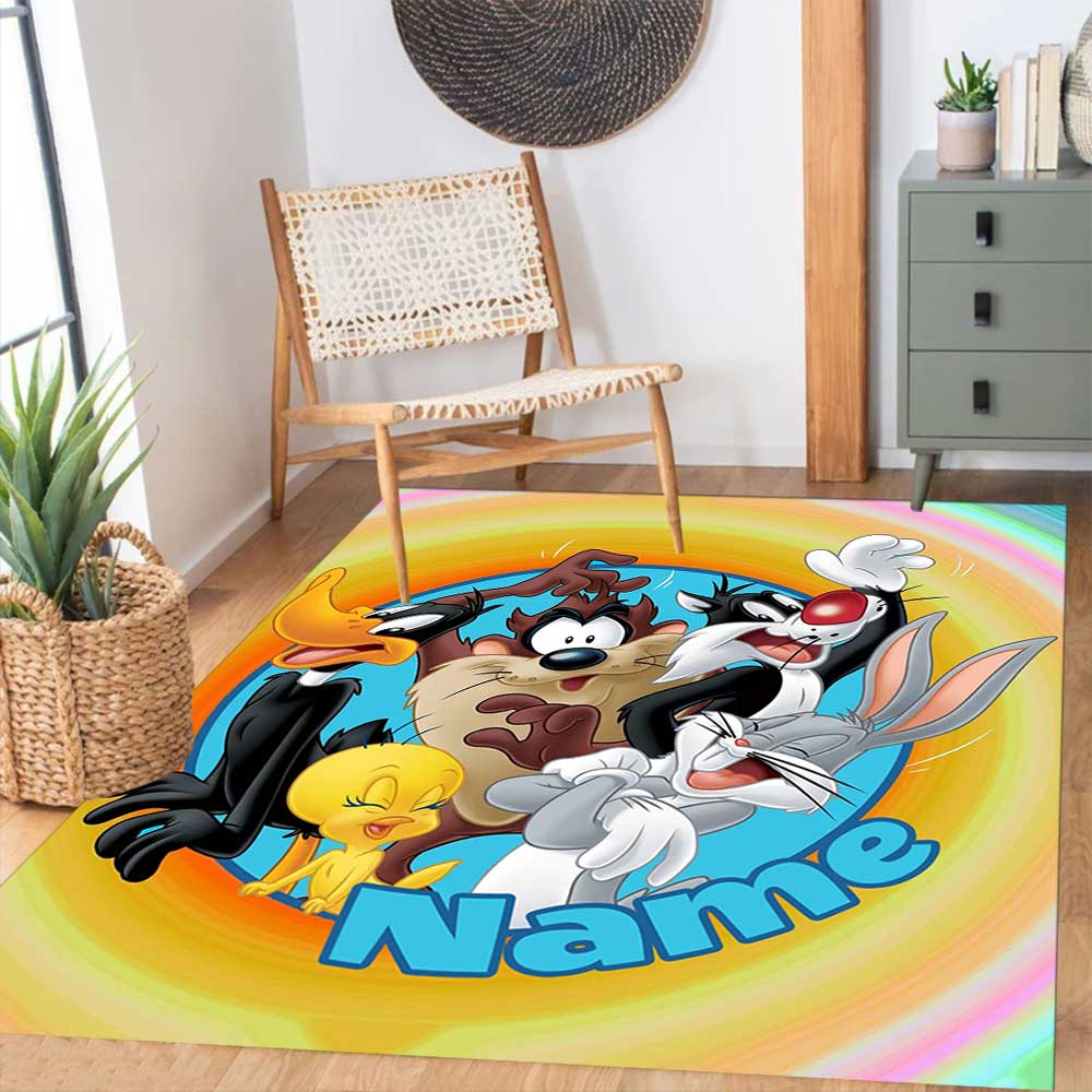 Like Warner Bros. Movies (15) Customize your name rug, office chair cushion, home bedroom living room gift.