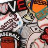 Výšivka štítek baseballová čepice fotbal sportovní výšivka nálepka nášivka nálepka zavazadla doplňky nášivka doplňky látková nálepka