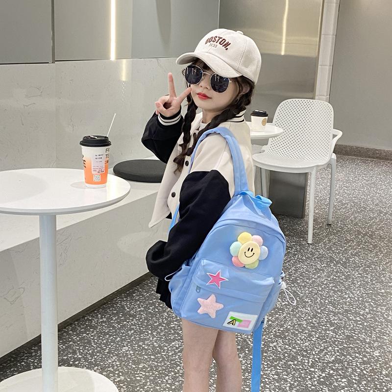 Children's school bag niche small fresh kindergarten backpack girl primary school student travel light backpack