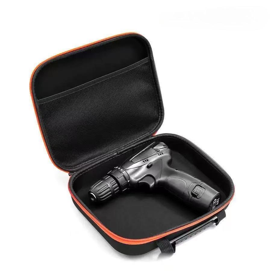 Reißverschluss-Bohreraufbewahrungstasche, Kompaktes, Verschleißfestes, Tragbares Werkzeugset, Wasserdichte Elektriker-Werkzeugtasche mit großer Kapazität