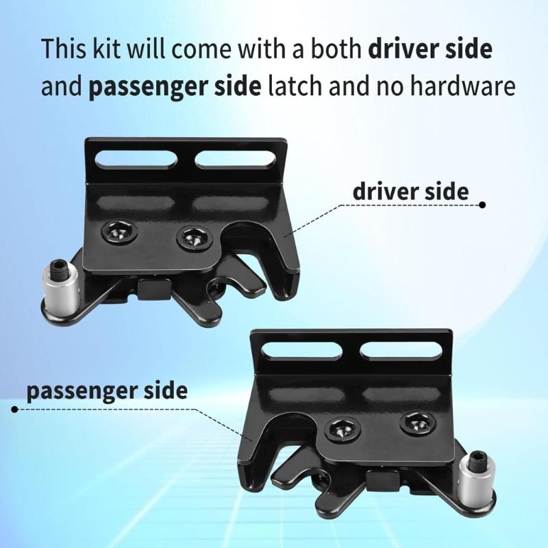 Truck Accessory 83514 Replacement Door Rotary Latches Truck Caps Rotary Latch