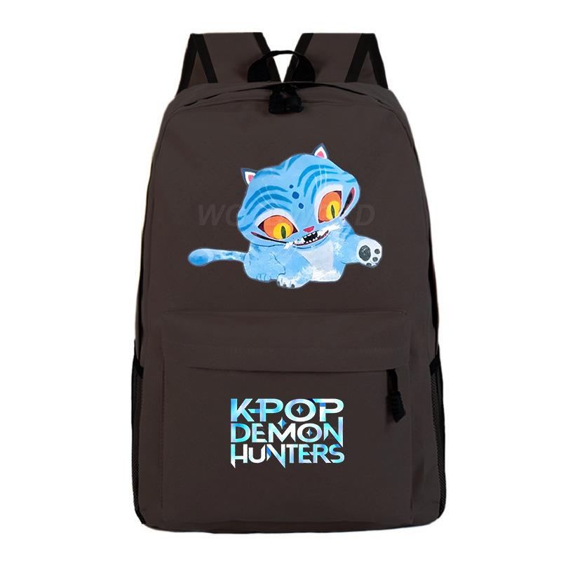 Witch Hunters Peripheral Cartoon Printing Korean Edition School Bag Primary and Secondary School Students Large Capacity Casual Simple Backpack