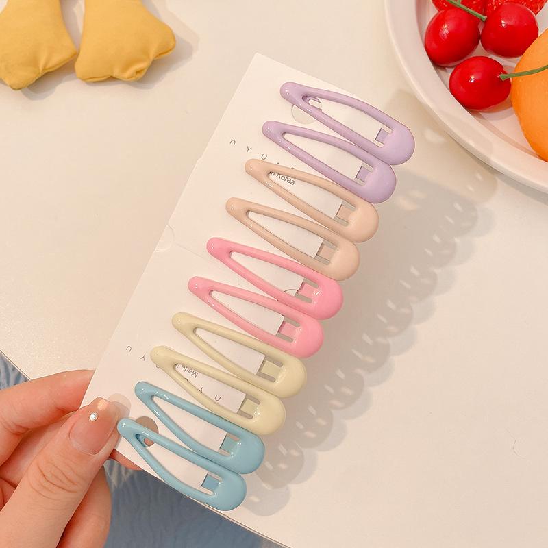 Y2K Dopamine Color Pentagram Small Hair Clip for Women & Kids - Cute Bangs & Side Hair Accessory