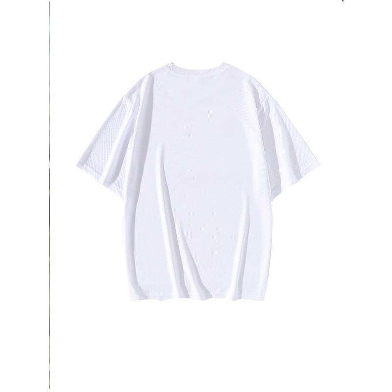 Taglie Europee Maglietta Casual da Uomo a Maniche Corte | Stampa Leopardata Trendy, Girocollo, Stagione Estiva