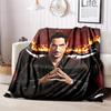 1 Stück Decke mit Horrorfilm-Thema, Ganzjahres-Leichtgewicht für Zuhause, Büro, Outdoor-Nickerchen, Multifunktionale Decke, Halloween-Geschenke