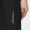 Adidas Solid Color Striped Elastic Sports Pants Women Bottoms Black HM2616