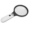 LED Handheld Magnifying Glass Battery Powered 2X 30X Lens Magnifier for Reading