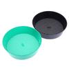 Plastic Soil Sieve Filter Mesh Round Soil Dirt Sifter For Soil Stone Sifting Filtration Home Garden Flower Plant Nursery Tools