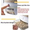 6KG Moisture-proof Kitchen Food Container Storage Box Household Rotatable Rice Dispenser Sealed Dry Grain Bucket Dispenser