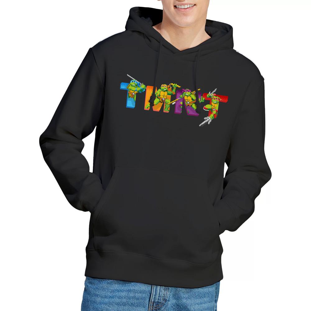 Teenage Mutant Ninja Turtles Mens Arcade Main Screen Hoodie