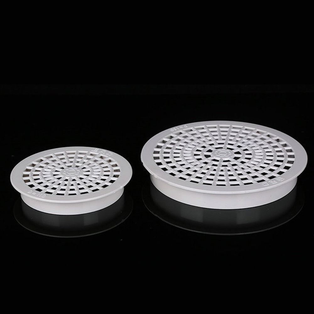 Outdoor Plastic Roof Floor Drain Round Anti-blocking Rain Pipe Cap Gutter Protection Filter Drainage Plumbing Fitting