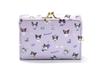 My Melody Kuromi [Aldi] Tri-fold wallet, clasp, & Kuromi,