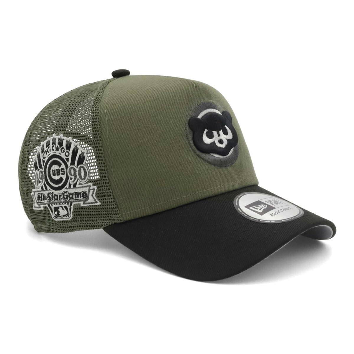 

New Era MLB ONSPOTZ Exclusive Mesh Cap in Free Trucker Cap with Black Side Chicago 9FORTYA-FRAME Olive/Black. Shipping. 9FORTY A-Frame Patch. Cubs.