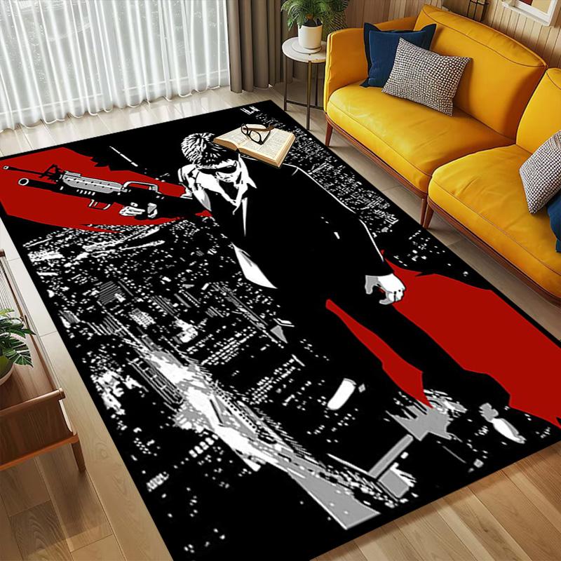 Urban Warrior Living Room Non-Slip Area Rug Soft Carpet for Bedroom Game Playroom Sofa Office Home Decor Doormat Christmas Gift C9211139