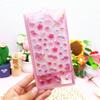 Sakura 3D 3D Relief Stickers Cute Cartoon Children'S Account Decoration Stickers Mobile Phone Guka Creative Stickers