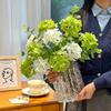 Realistic Hydrangea Artificial Flower Arrangement for Living Room and Dining Table Décor