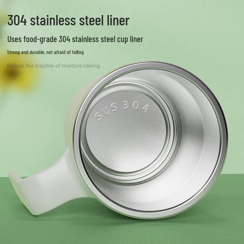 Přenosný USB nabíjecí hrnek na kávu ze nerezové oceli 304 pro domácnost
