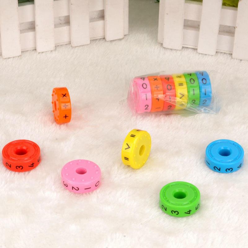 Preschool Montessori Puzzle Game Numerical Symbols Mathematical Skills Magnetic Block Calculation Educational Children'S Gift