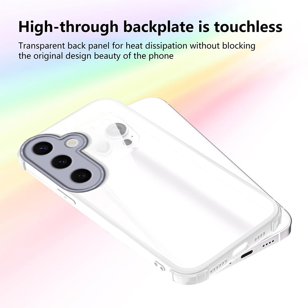 For Samsung Galaxy S25 FE Case Reinforced Corner Shockproof TPU + Acrylic Phone Cover