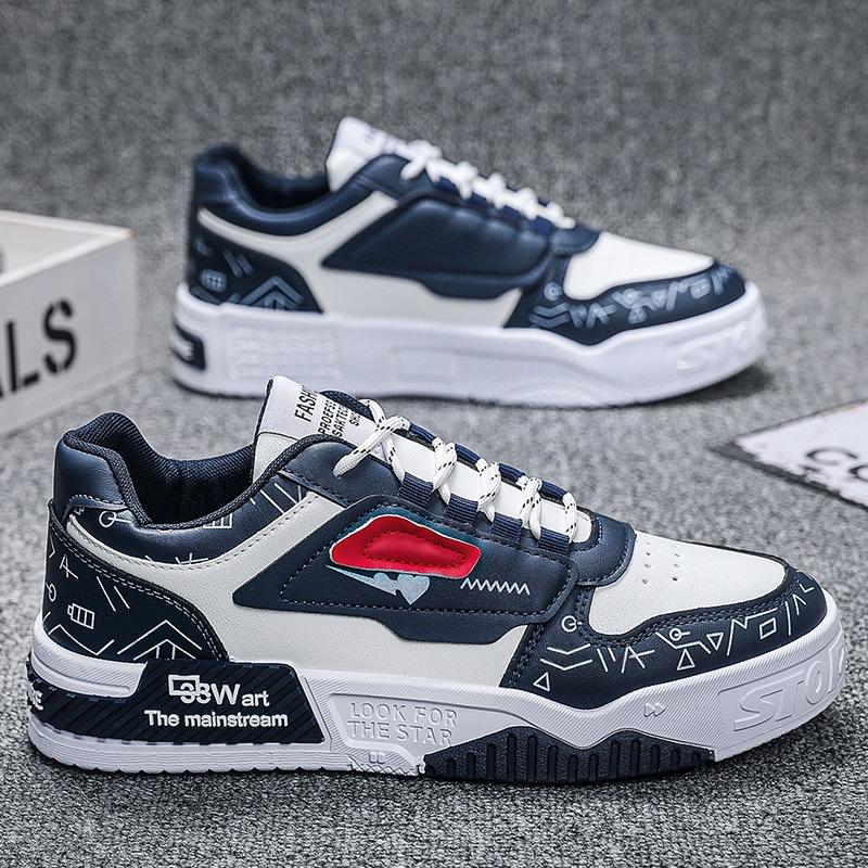 Höst nya herrskor student sport- och fritidsskor herrmode herrskor trend enkla skor