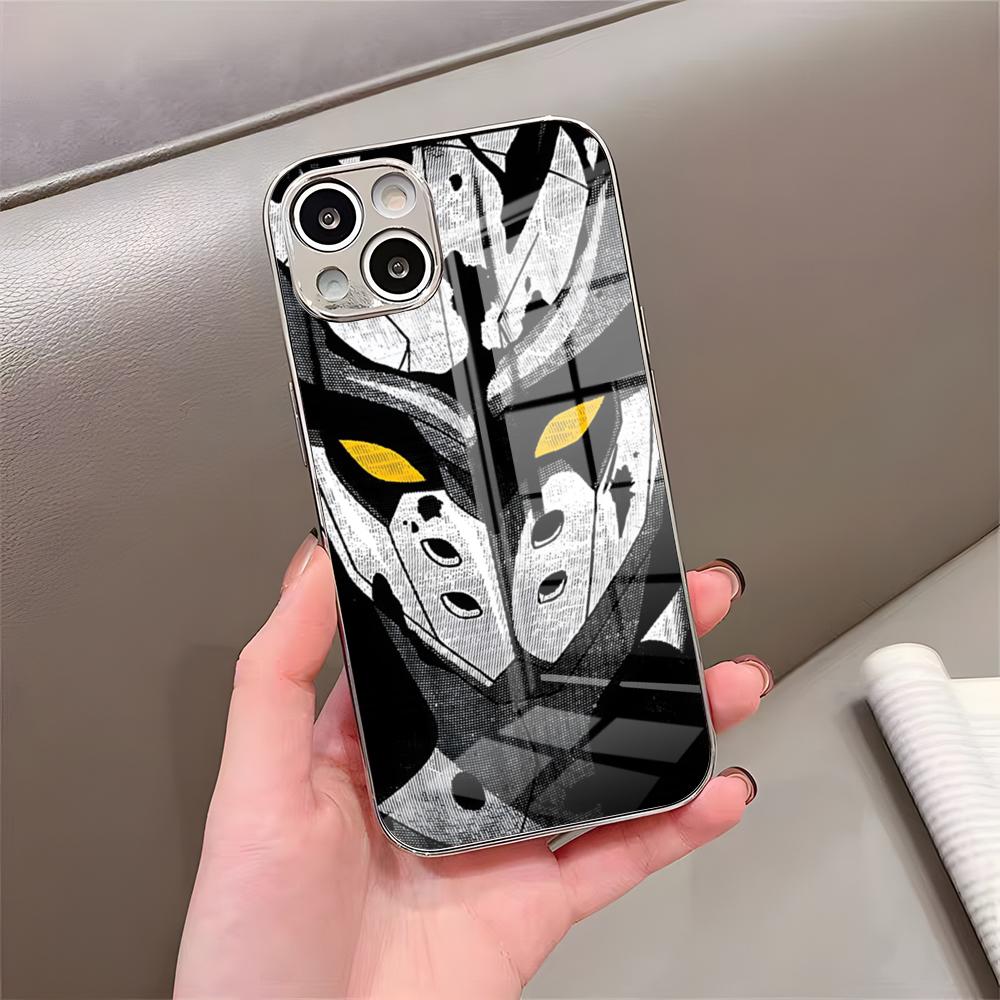 Akame Ga Kill Phone Case For IPhone 17 Pro Max 15 Pro 16 14 Plus 12 13 Mini 11 Pro Shockproof Electroplated Glass Cover