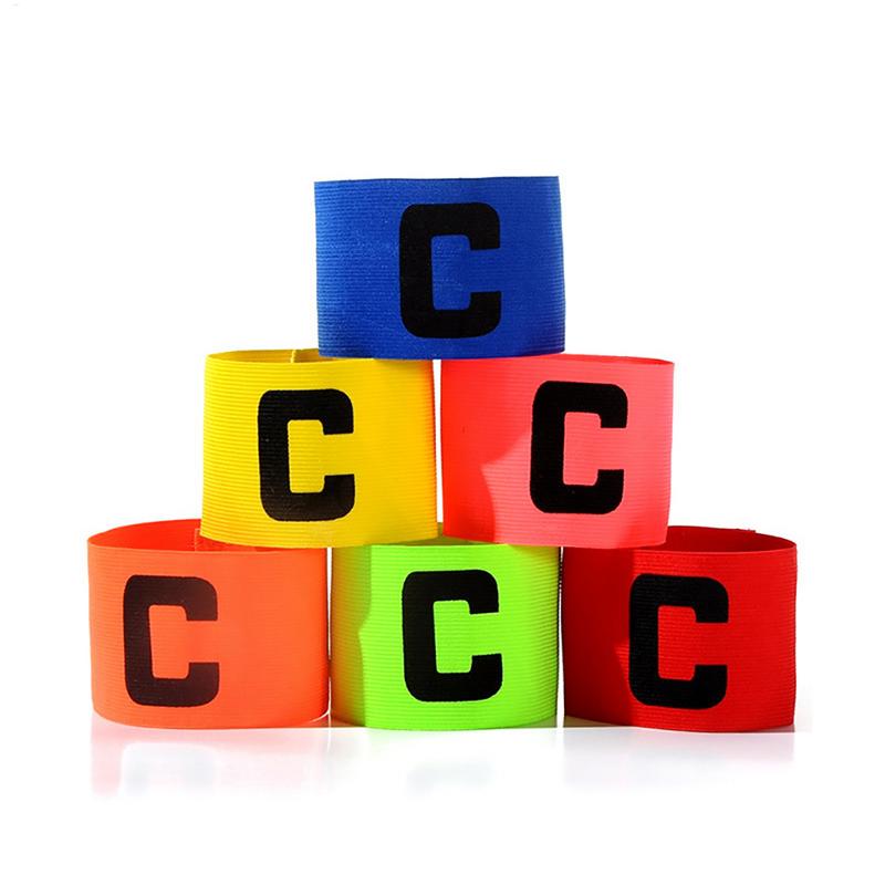 Captain Band Football Captain Armband Adjustable Elastic Sportsperson Protection Bands Breathable Arm Band Match Supplies