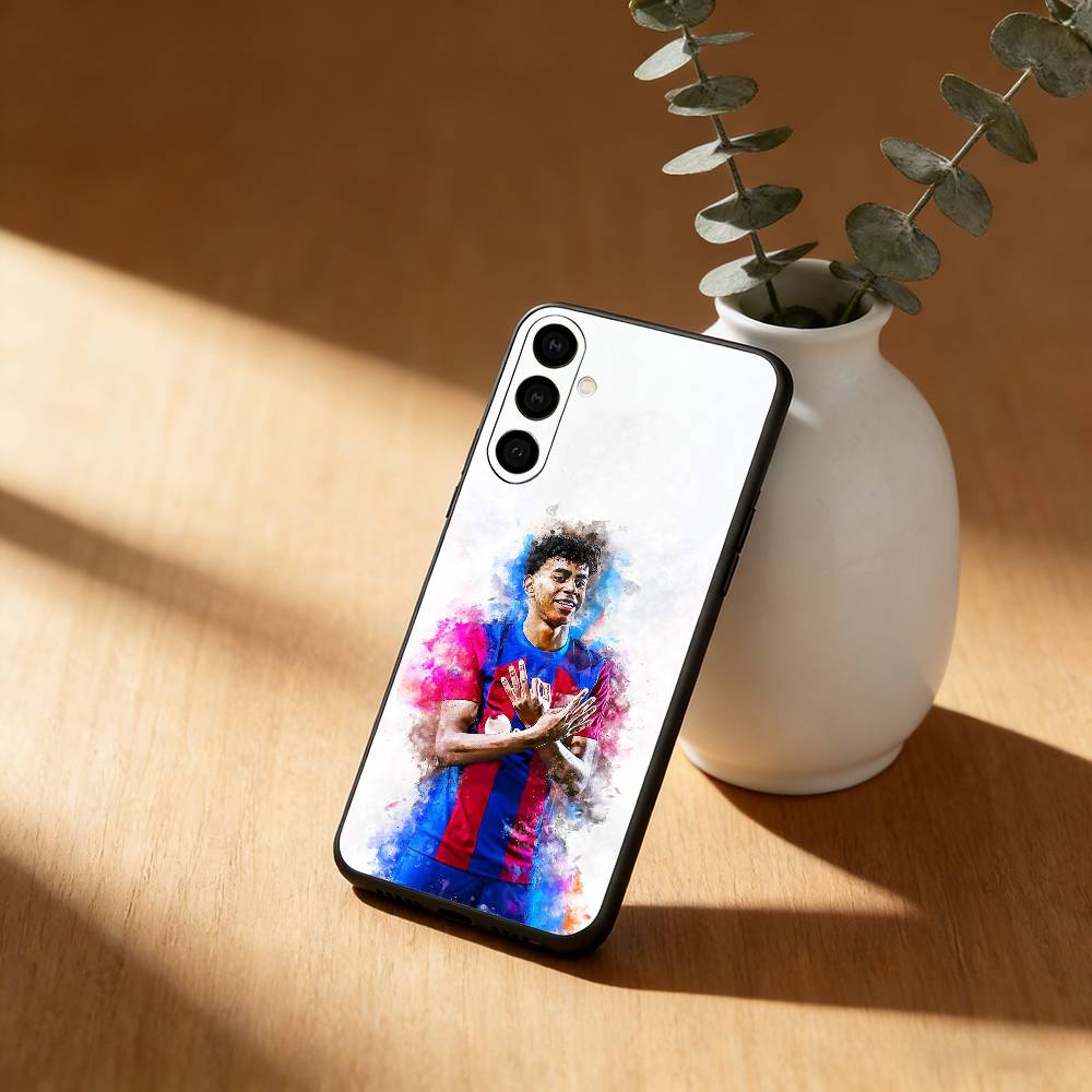 Football 19 L-Lamine Y-Yamal  Phone Case For Samsung Galaxy A20,21s,22,31,32,52,53,72,73,80,91 Soft Black Shell