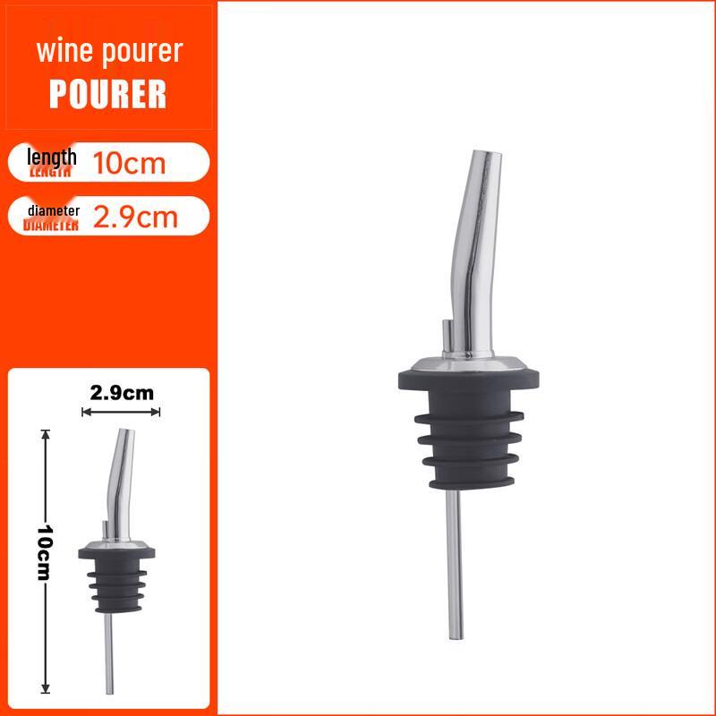 Wine Pourer & Bottle Stopper Set