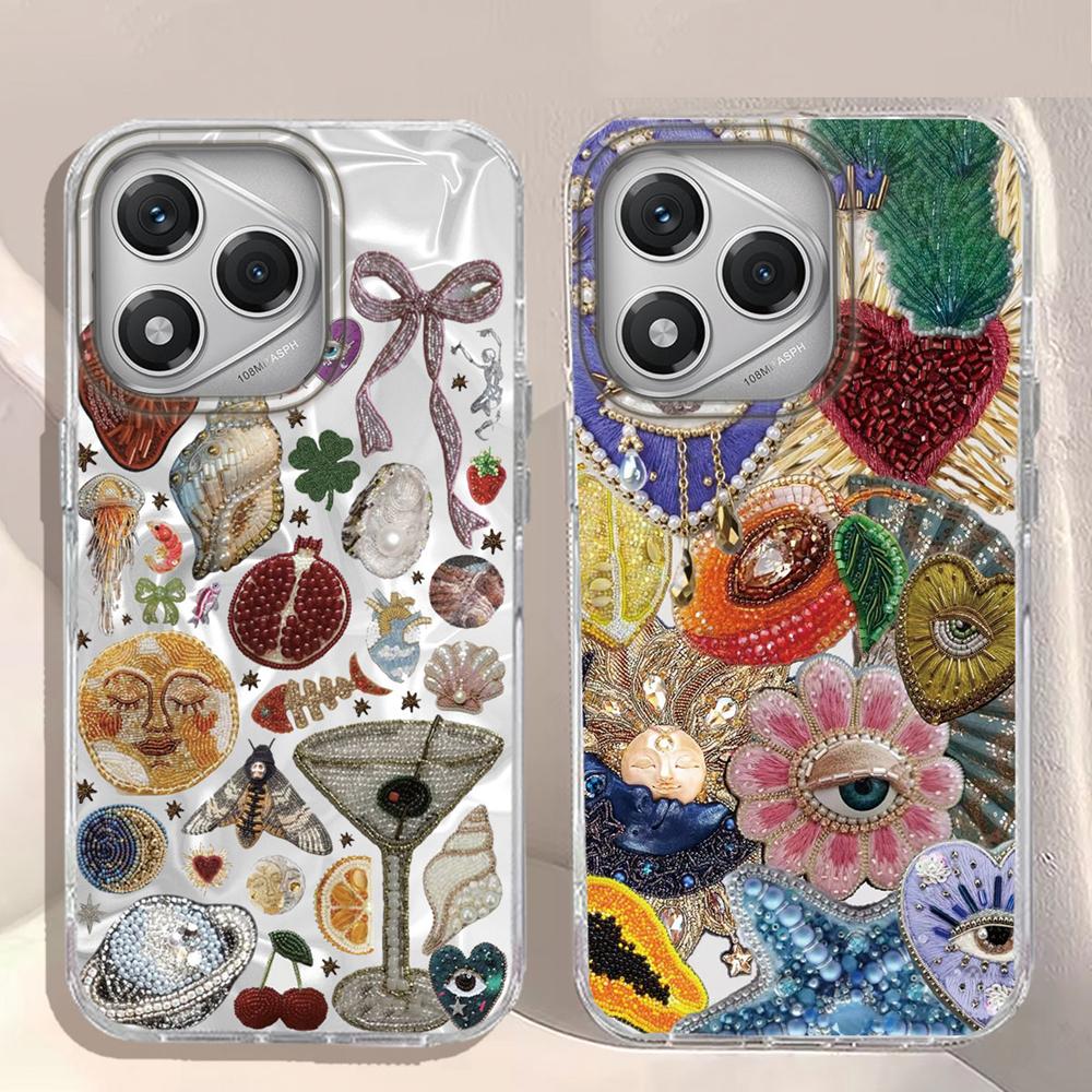 Чехол для телефона Planet Fruit Sun Eye Water Texture для Honor 400 200 90Smart Pro Magic7 6 5 70 Lite X9a X9c X8b X8a X8c X7c X6c