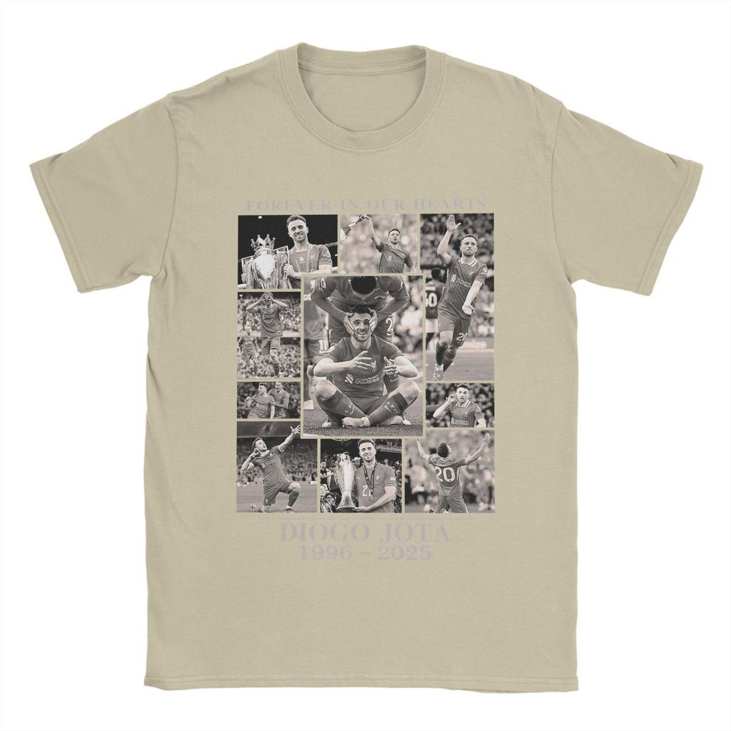 Diogo Jota Erinnerungs-Shirt Diogo Jota Gedenken 1996–2025 T-Shirts Kurzarm Y2K Fun Tops Sommer Baumwolle Rundhals Übergröße Kleidung