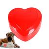 Welpen-Herzschlag-Box Beruhigendes Kuschelspielzeug Hund Simulierter Herzschlag Haustier Plüschtier Herzförmige Herzschlag-Box Trainingshilfe Beruhigung Schlaf
