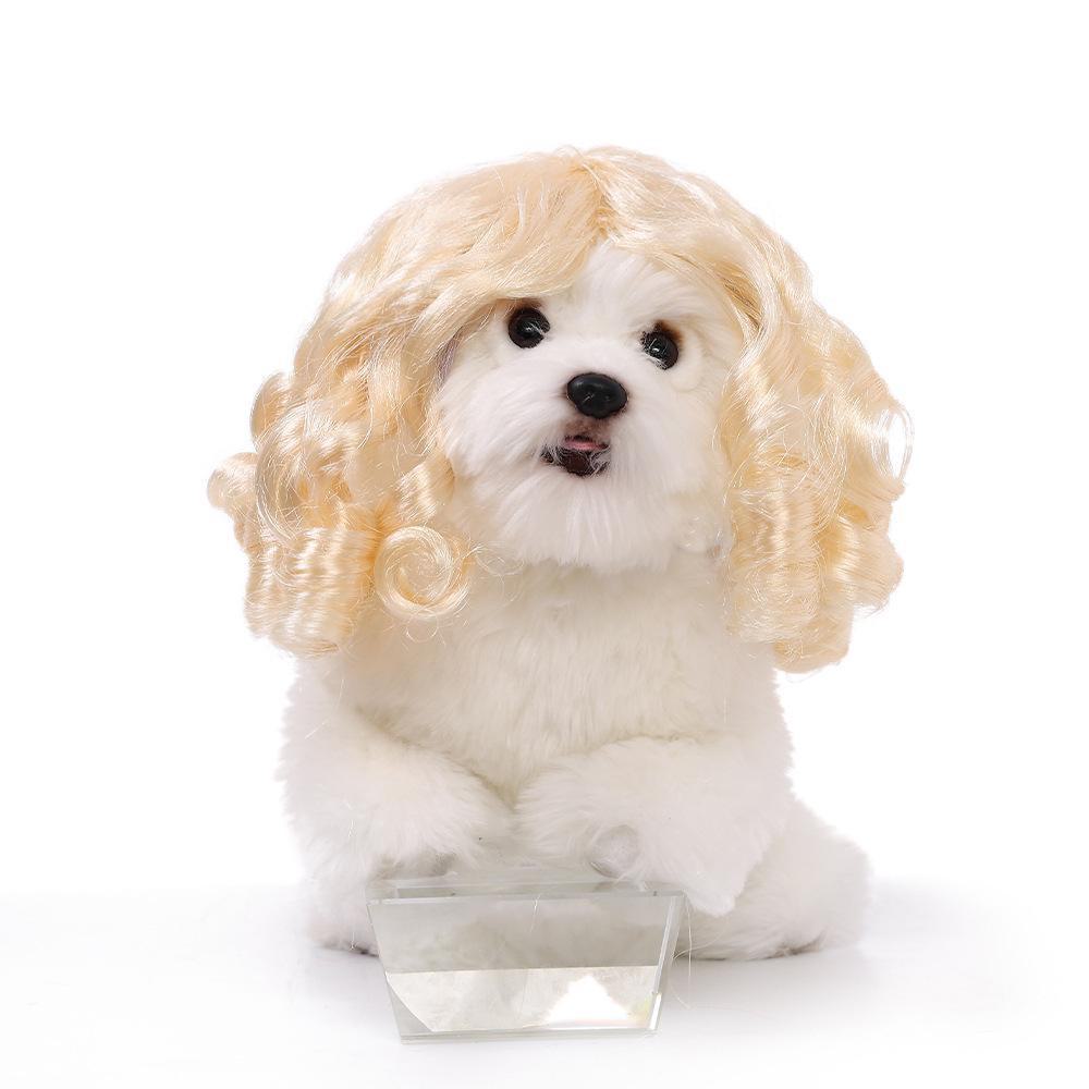 

Универсальные парики для кошек и собак: Веселые, волнистые, кудрявые, ролевые аксессуары для волос