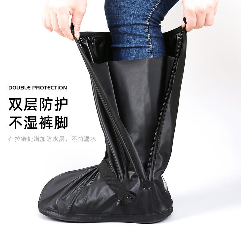 JAJALIN Waterproof High-Top Cycling Shoe Covers