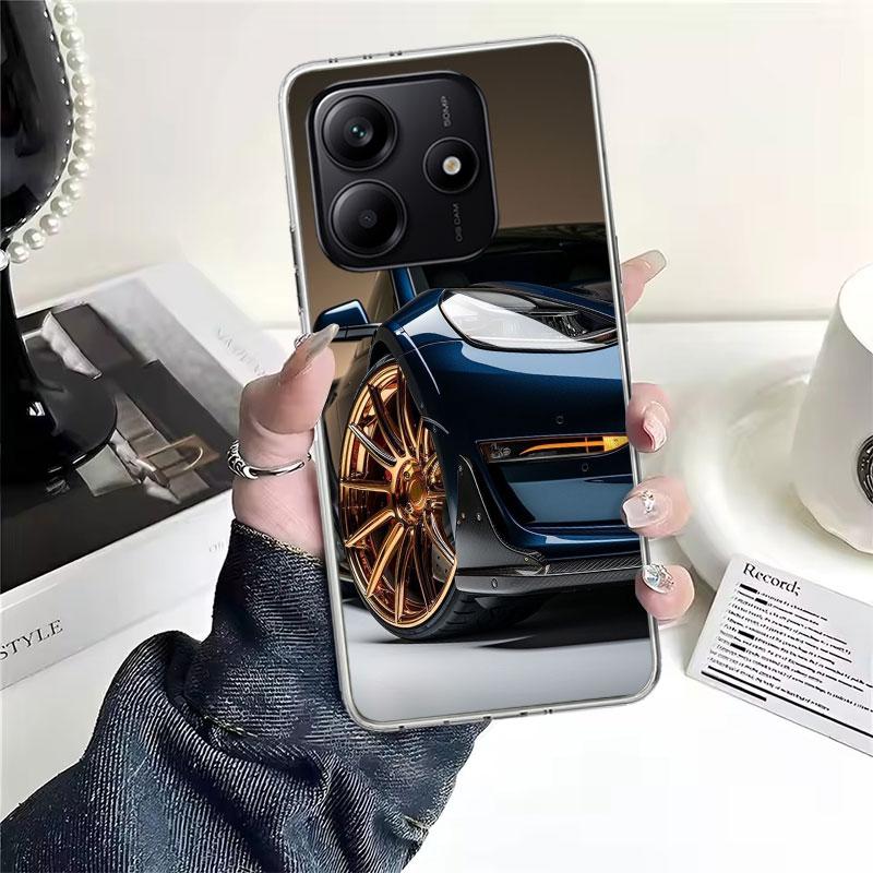 Electric Car M-Model S 3 Soft Phone Case For Xiaomi Redmi Note 15 14 14S 13 12 Pro Plus 12S 11 11S 11E 10 10S 11T 5G Fundas Coqu