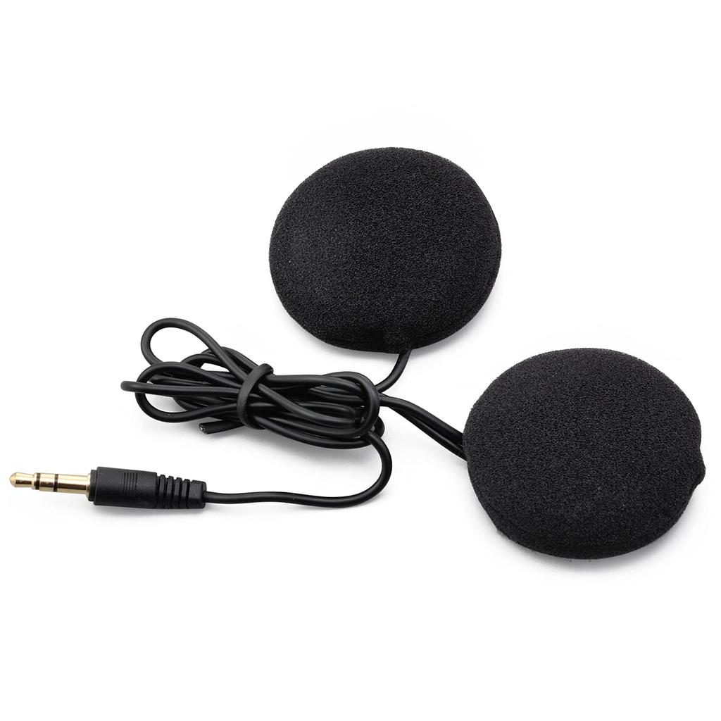 Daytona 91364 Motorcycle Earphones, 3.5 mm Stereo Jack, Smartphone Compatible, Extension Cable 39.4 inches