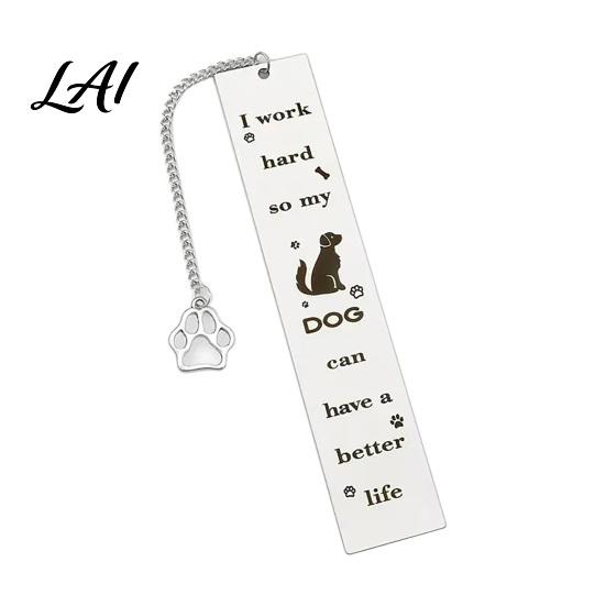 Gift for Book Lovers Cute Cat Bookmark Funny Metal Page Marker with Creative Durable Bookmark Quotes Stainless Steel Readers Lover Rust Proof