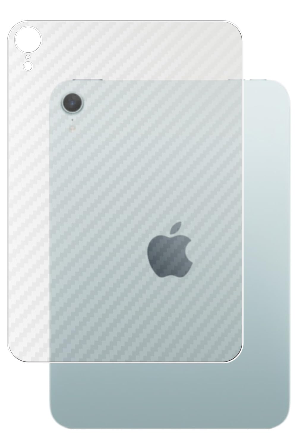 

ClearView Carbon Fiber Clear Back Screen Protector for iPad mini (7th Generation), Made in Japan
