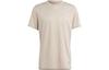 T Shirts Men's Beige Crew Neck Moderate Straight Fit IJ6833