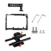 Camera Cage + Top Handle Kit Video Film Movie Making Stabilizer Aluminum Alloy with Cold