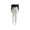 FILA Golf Series Fashion Classic Trendy Versatile Elastic Soft Breathable Straight Leg Knit Sports Pants Women bottoms A11W545802FGY
