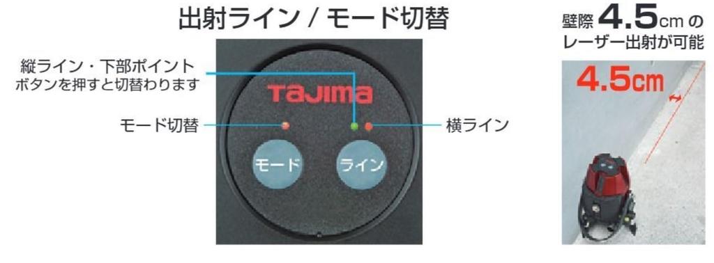 Tajima KYR and Vertical Laser Zero Square, Horizontal, Level, ZERO-KYR