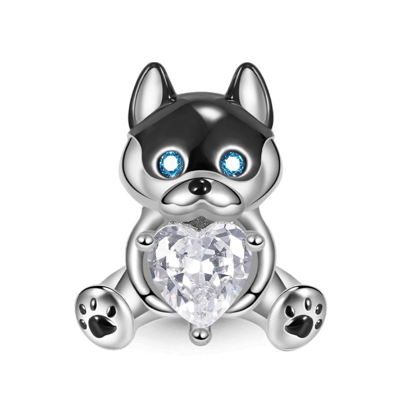 New Copper Lion Black Cat Cow Leopard Snake Owl Charm Bead Fit For Original Bracelet Necklace Diy Women'S Boutique Jewelry