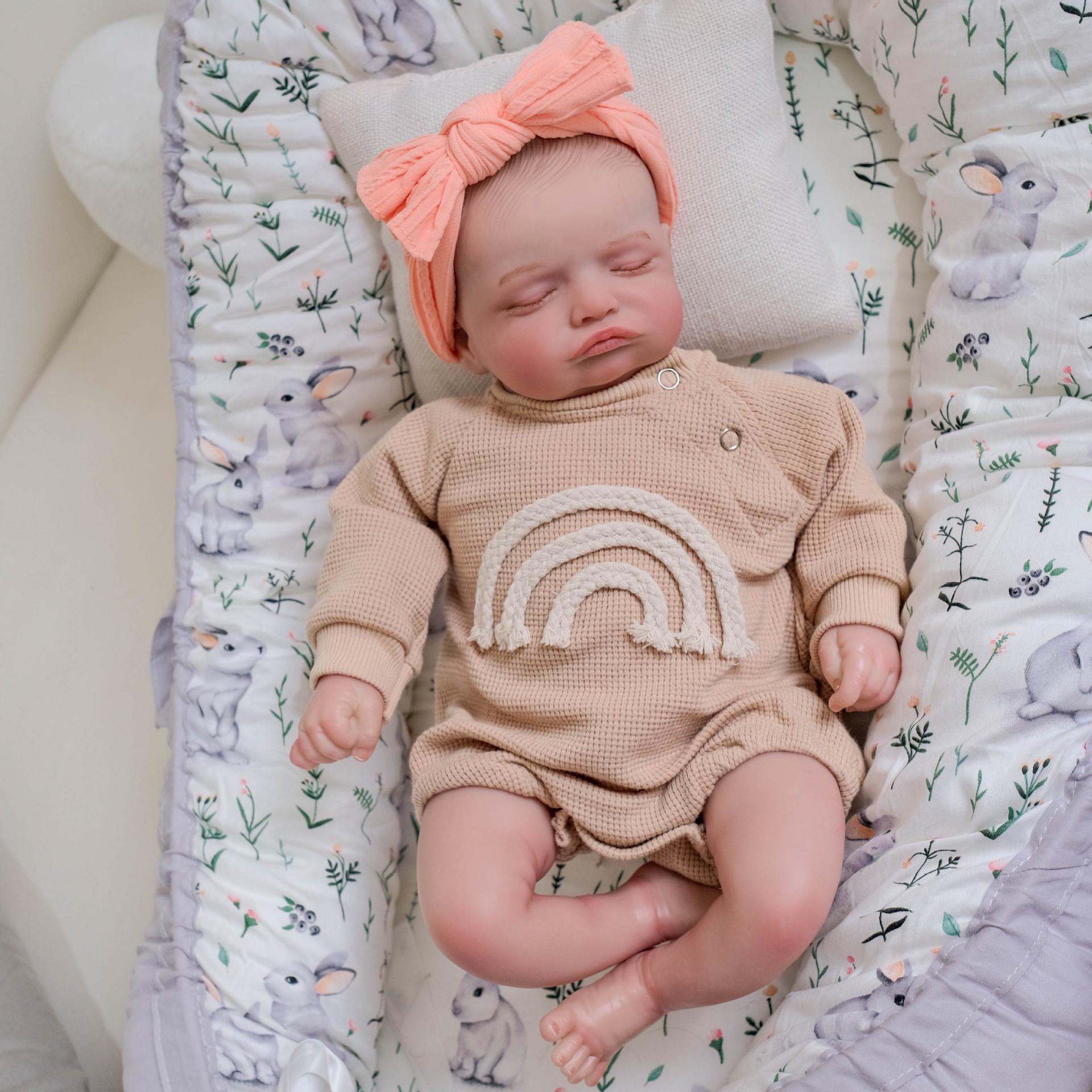 48cm Realistic Baby Doll Rosalie 48cm cloth body